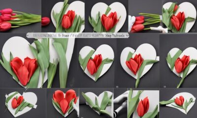 creating a diy tulip wreath