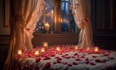 creating a romantic atmosphere