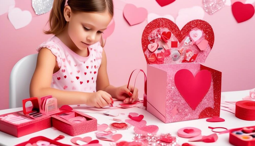 creating an adorable valentine s box