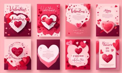 creating valentines with canva