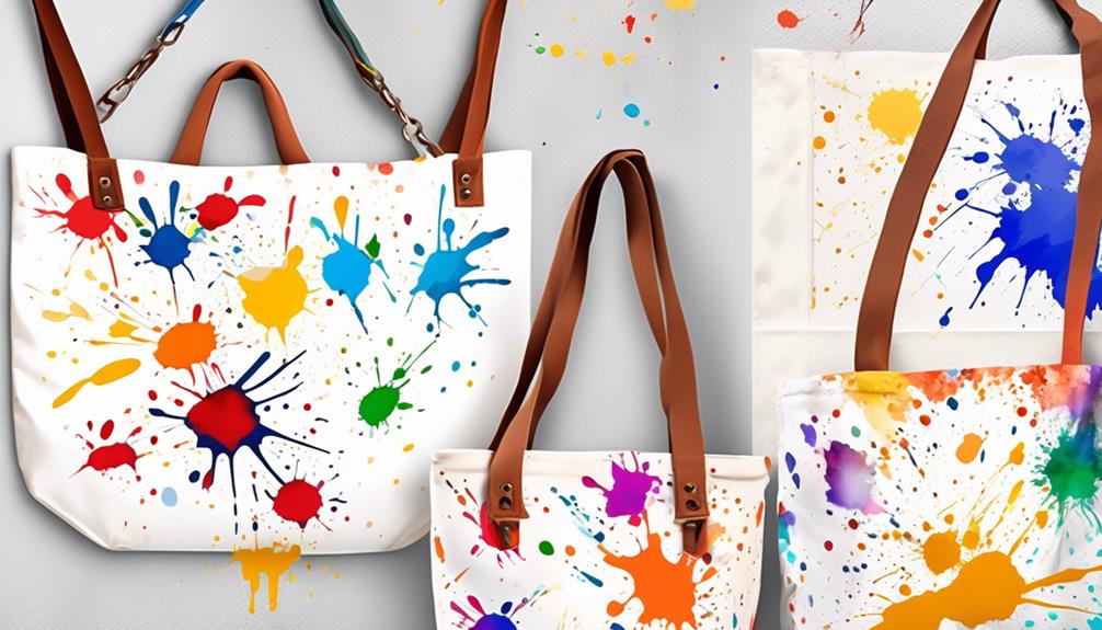 creative and simple tote bag painting ideas
