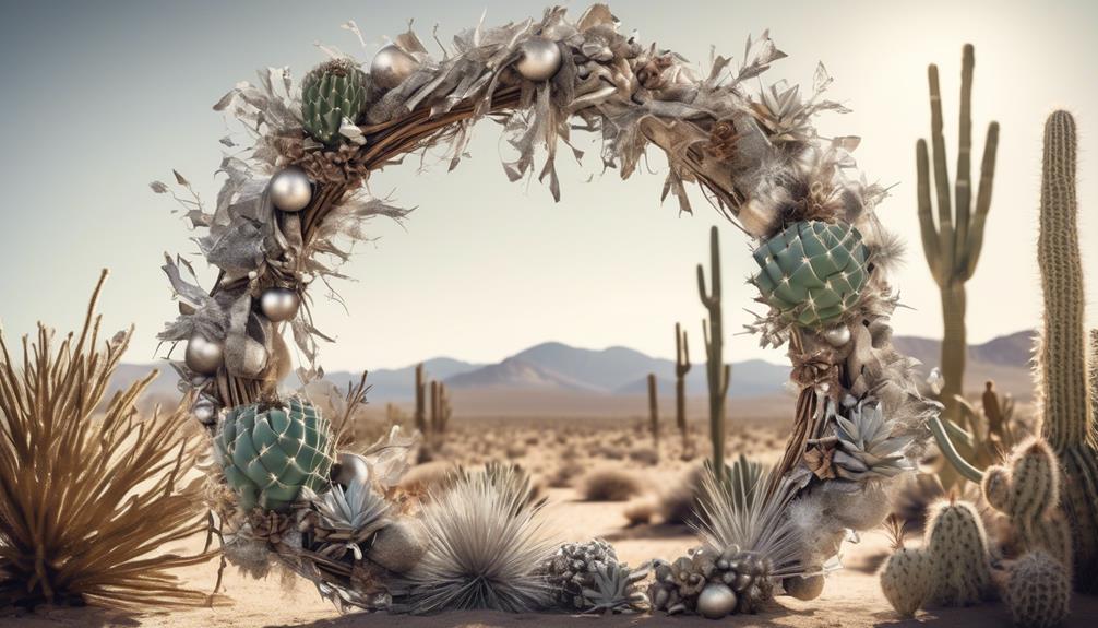 creative cactus wreath designs
