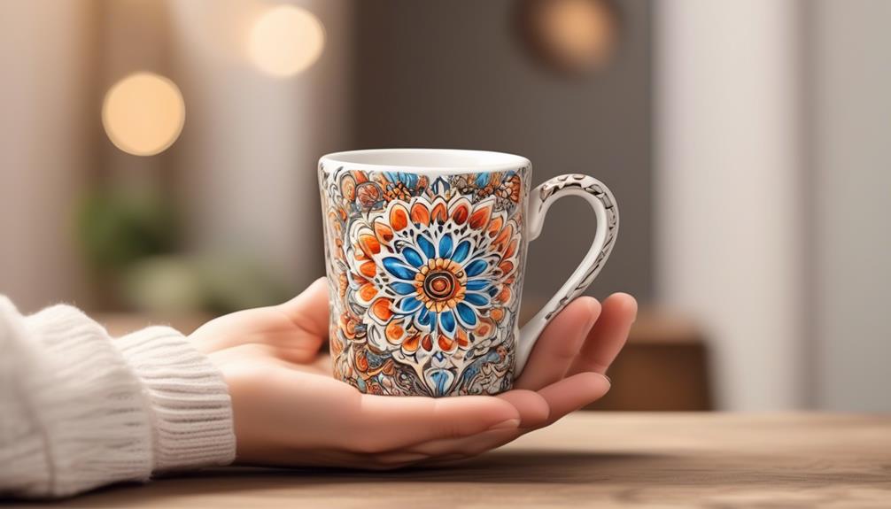 creative coffee mug artwork