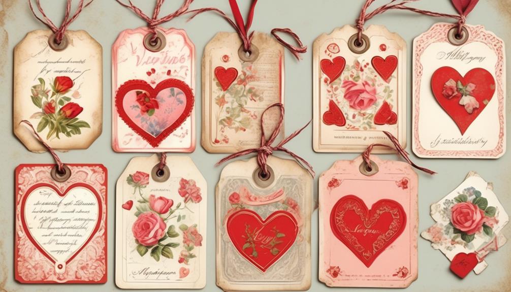 creative gift tags made from recycled materials