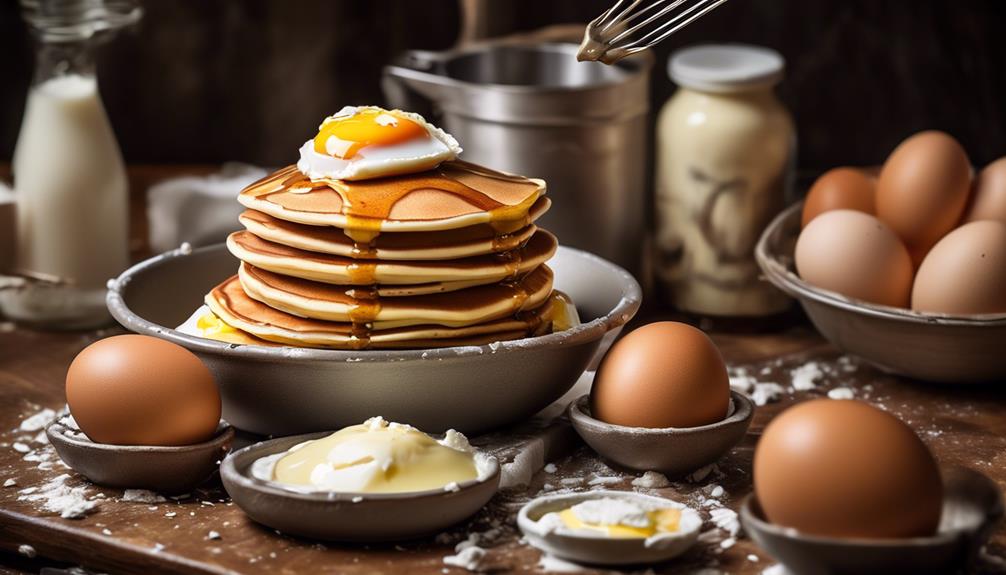 creative pancake recipes with eggs