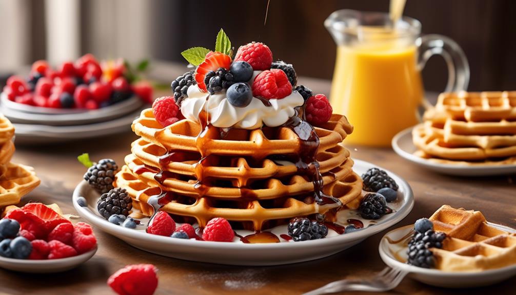 creative recipes for gourmet waffle mix