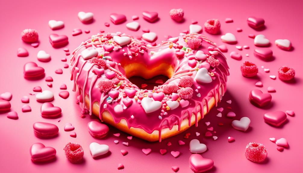 creative valentine s day donuts