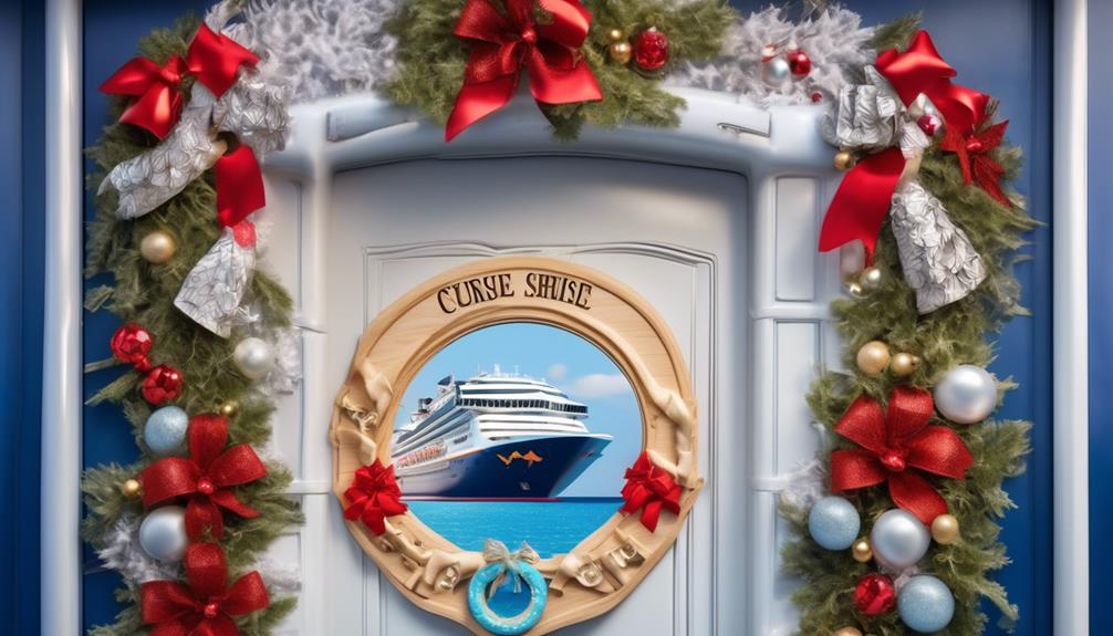 cruise ship door decorations