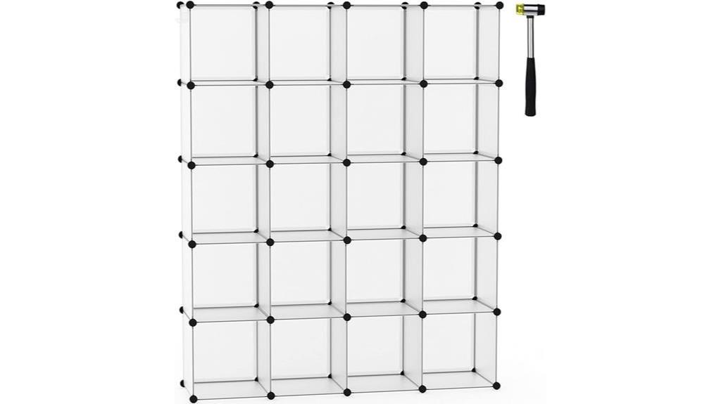 cube storage organizer with upcs20w