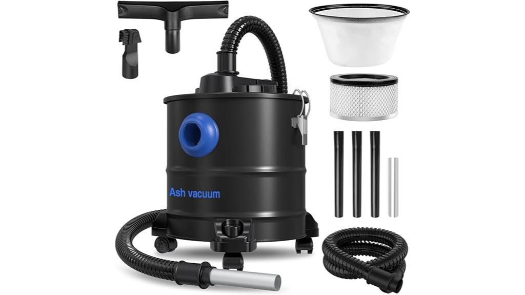 cucrse ash vacuum details