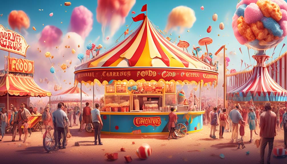 culinary delights under the big top