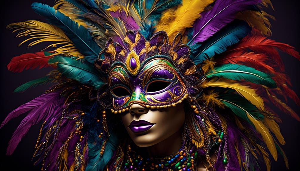 cultural impact on mardi gras masks