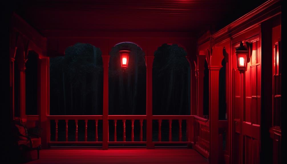 Red Porch Light Meaning - ByRetreat