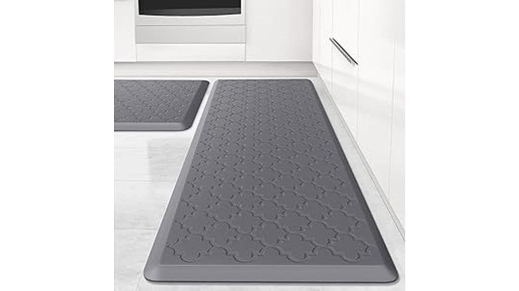cushioned kitchen mat set