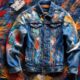 custom denim paint designs