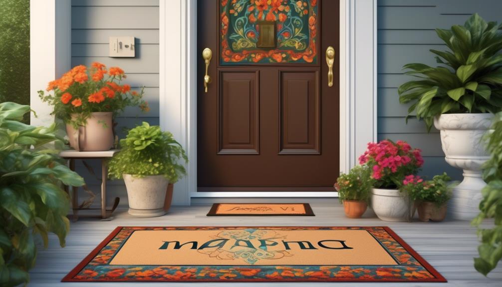 customizable welcome mats