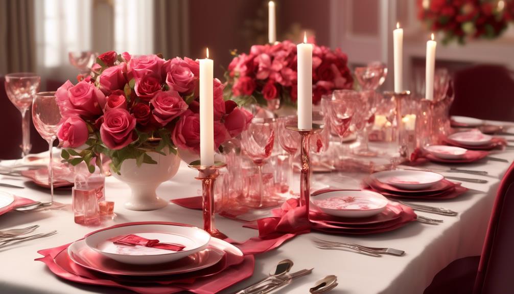 customized dining table arrangements