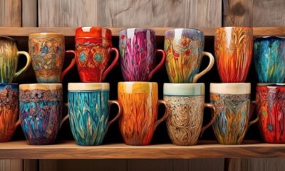 customized hand painted ceramic mugs