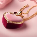 customized heart shaped pendant necklace