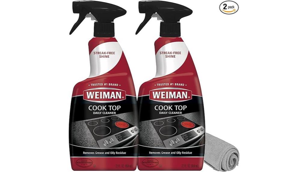 daily use cooktop cleaner