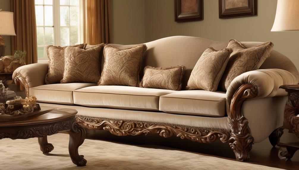 davenport sofa definition and features