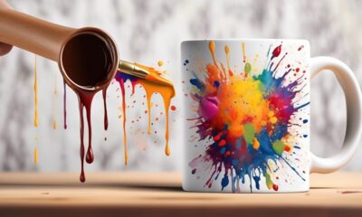 decorate a ceramic coffee mug
