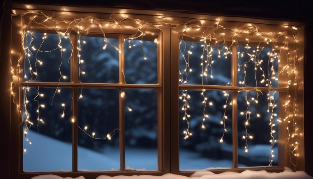 decorate with festive lights