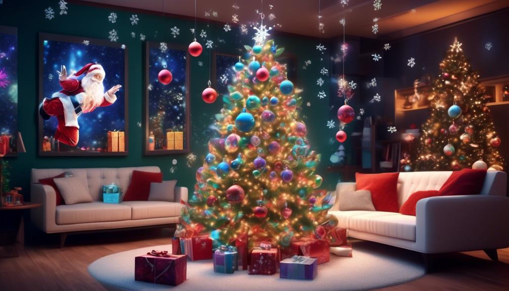 decorate with virtual ornaments