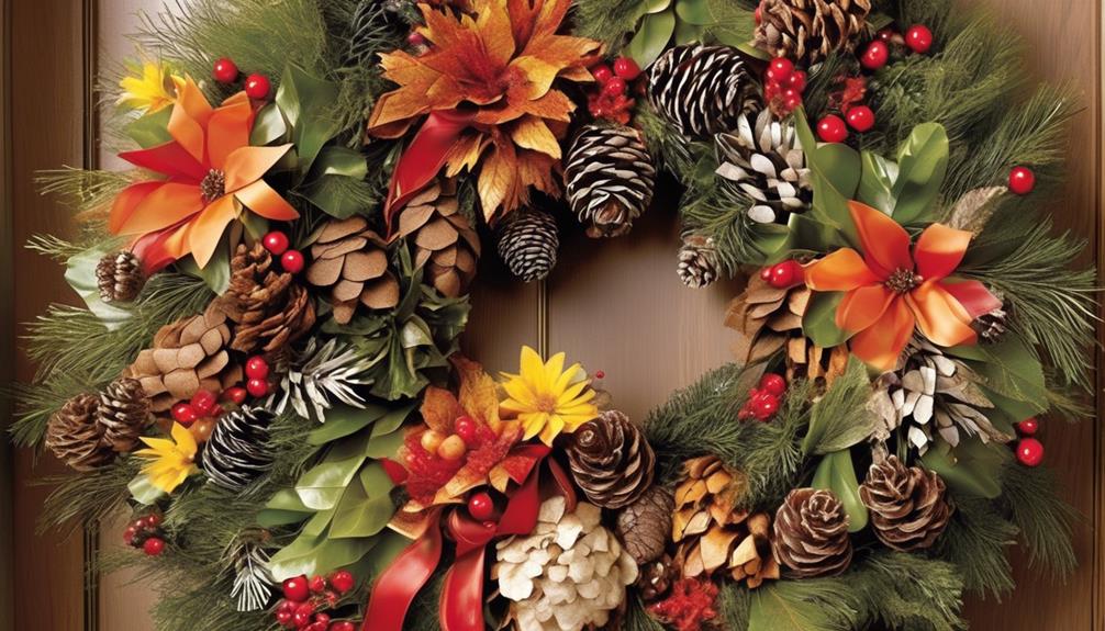 decorating a budget friendly wreath