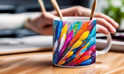 decorating acrylic mugs creatively