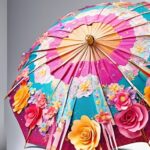 decorating an umbrella creatively