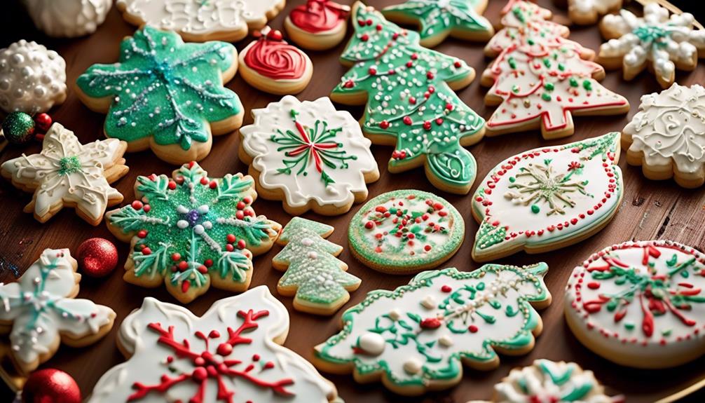 decorating christmas cookies creatively