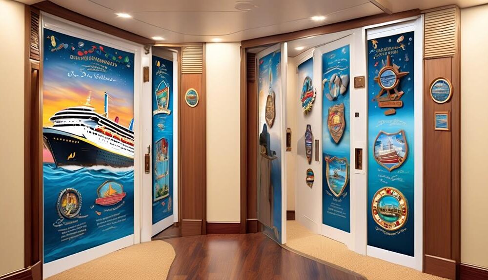 decorating cruise ship cabin doors