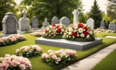 decorating graves with beauty