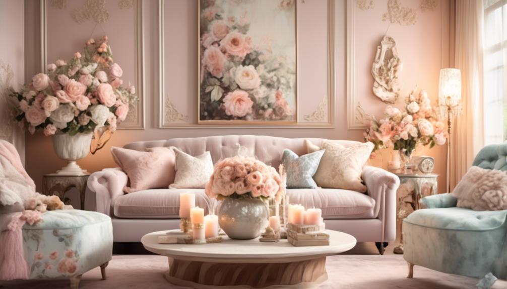 decorating in romantic style