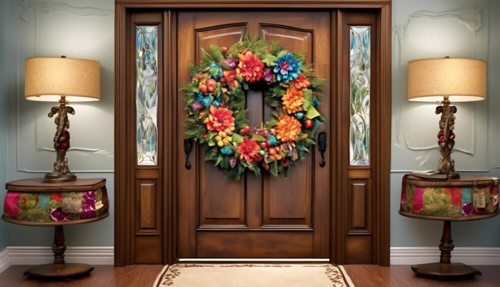 decorating inside door with style