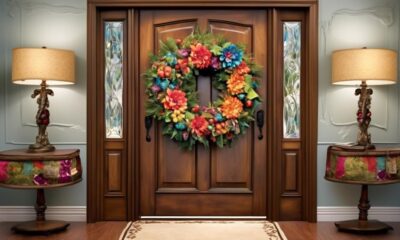 decorating inside door with style