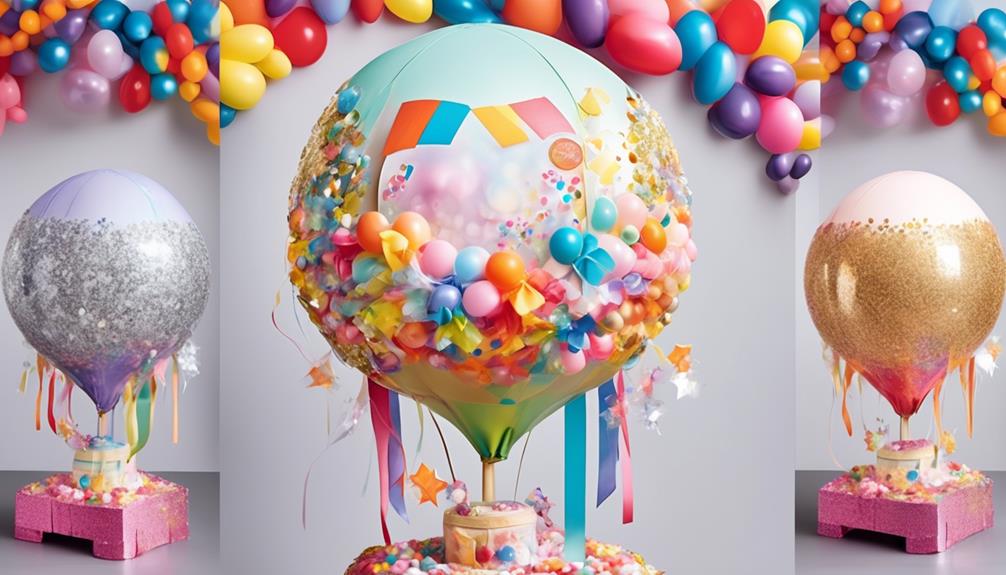decorating plain balloons creatively