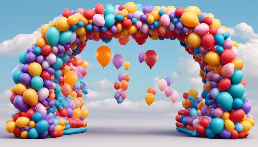 decorating with balloon arches