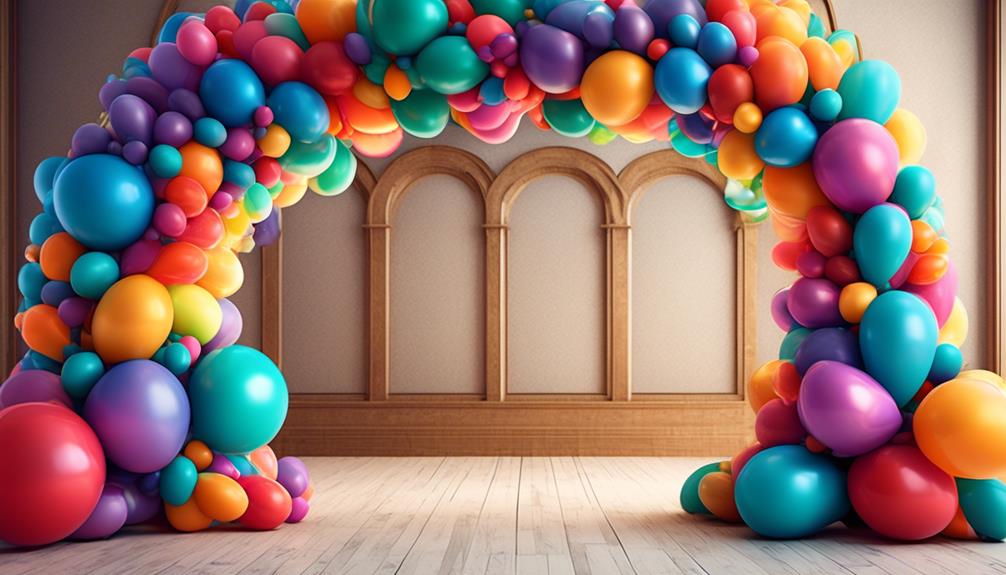 decorating with balloon arches