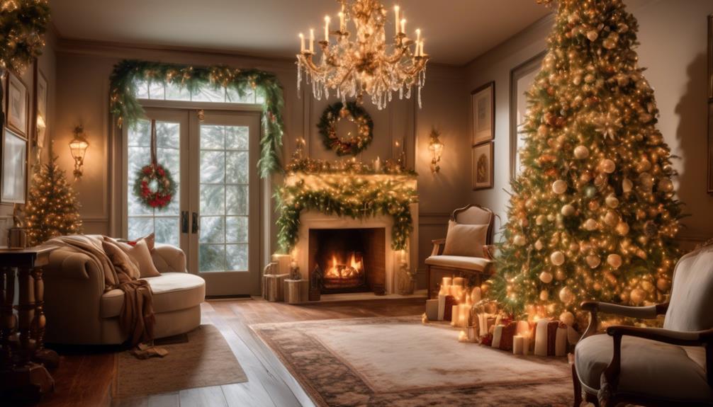 decorating with festive greenery