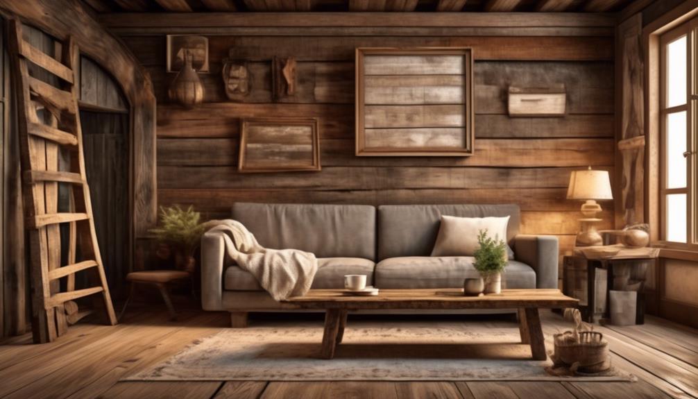 decorating with rustic elements