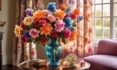 decorating with silk flowers