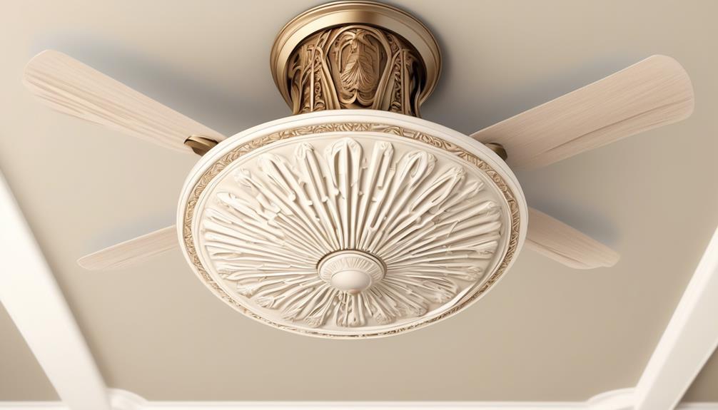 decorative ceiling fan medallion