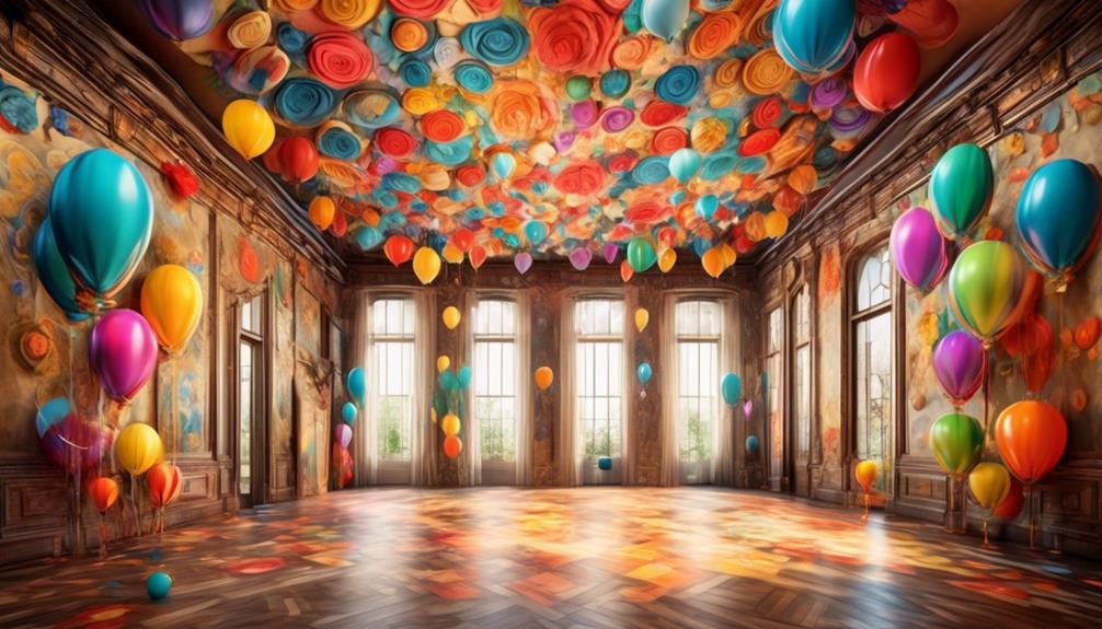 decorative ceiling medallions for balloons