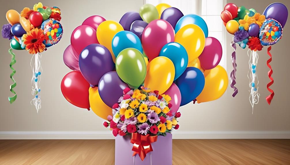 definition of balloon bouquet