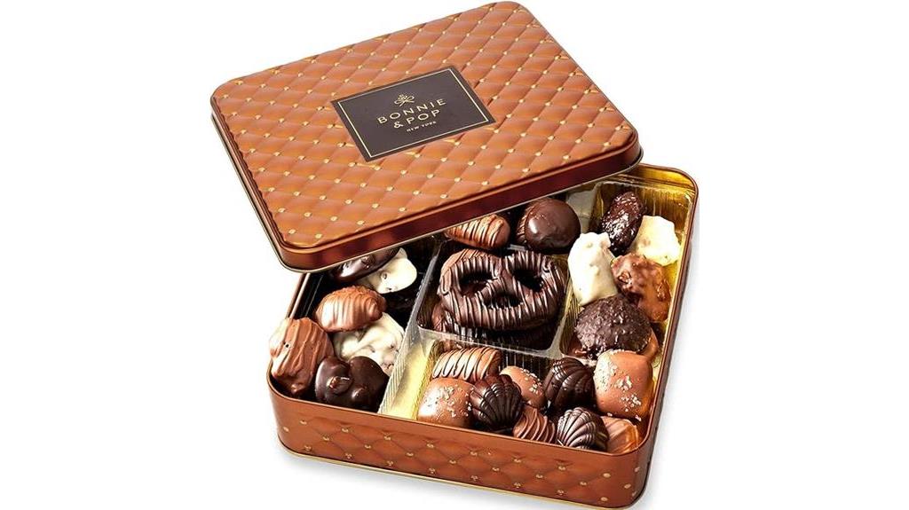 delicious chocolate gift basket