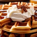 delicious cinnamon waffles recipe