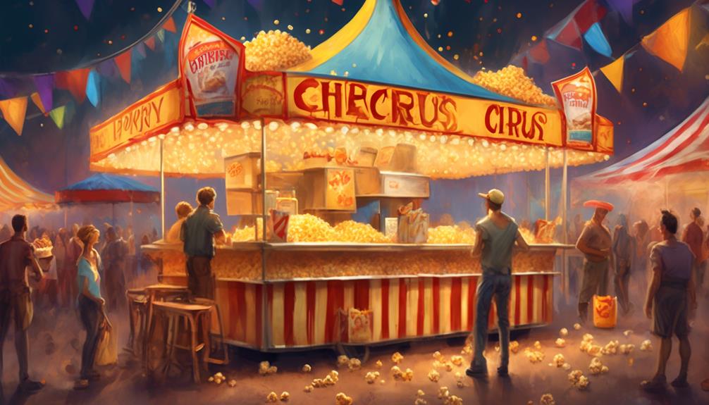 delicious circus themed food options