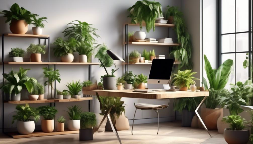 desk plants for productivity